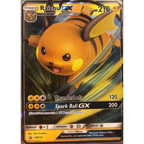 Raichu Gx Sm213