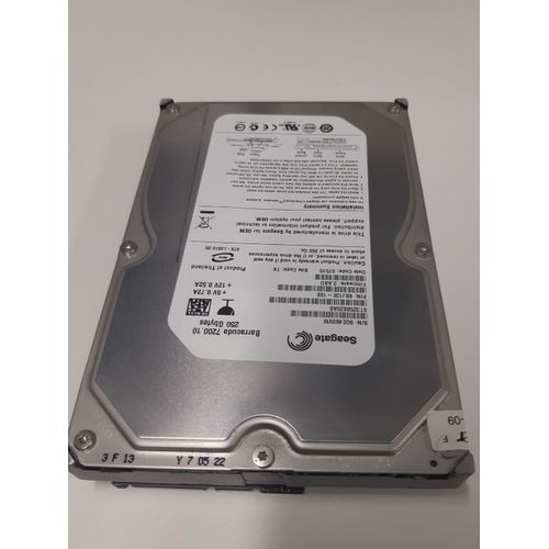 Seagate Desktop HDD ST3250820AS - Disque dur - 250 Go - interne - 3.5" - SATA 3Gb/s - 7200 tours/min - mémoire tampon : 8 Mo