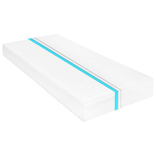 Matelas 160 X 200 Cm 7 Zones Mousse Pu 16 Cm H2 H3