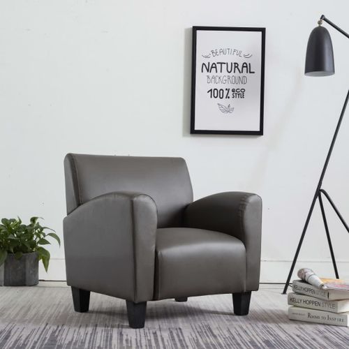 Chaise Gris Similicuir