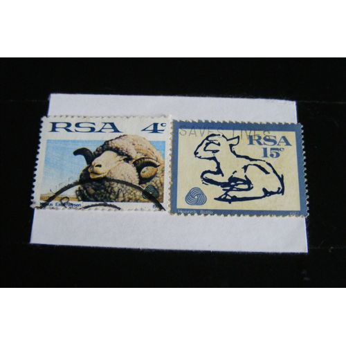 Timbres Afrique Du Sud Agneau