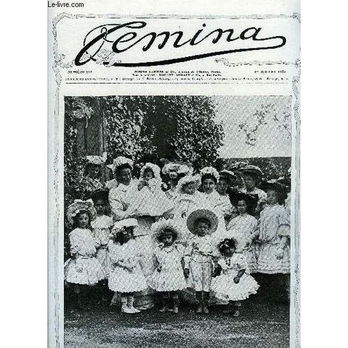 Femina N° 107 - L Exposition Albert Besnars Par Louis Vaxcelles, La Revue Du Cercle De L Union Artistique, Un Cours D Aquarelle A La Campagne, La Question Du Tutu Par Robert Dieudonné, Simple Histoire(...)