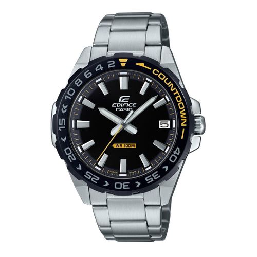 Casio Montre Argent Analogique Hommes Edifice Efv-120db-1avuef