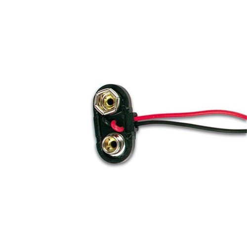 Contact A Pression Pour 1 Pile 9V (Type "T")
