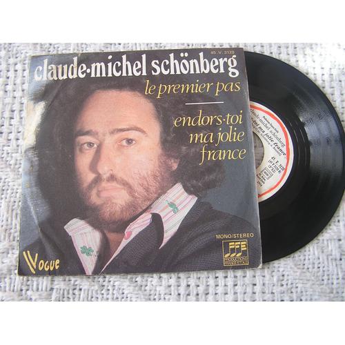 Vinyle 45 Trs - Claude-Michel Schonberg : Le Premier Pas