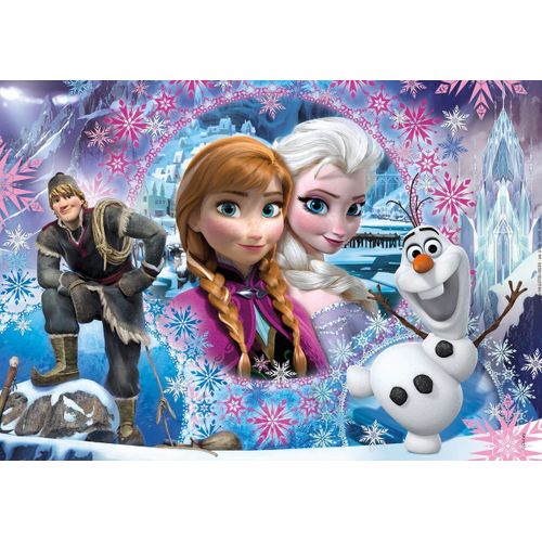 Puzzle Enfant Puzzle Glitter 104 Pièces - Frozen