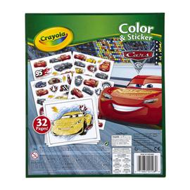 Crayola 04-0128-0-000 Album De Coloriage Et Dautocollants Cars 3 