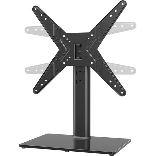 NOIR NOIR Meubles TV Support TV sur Socle Universel avec Support pour téléviseur LCD/LED/Plasma 21-47 Pouce