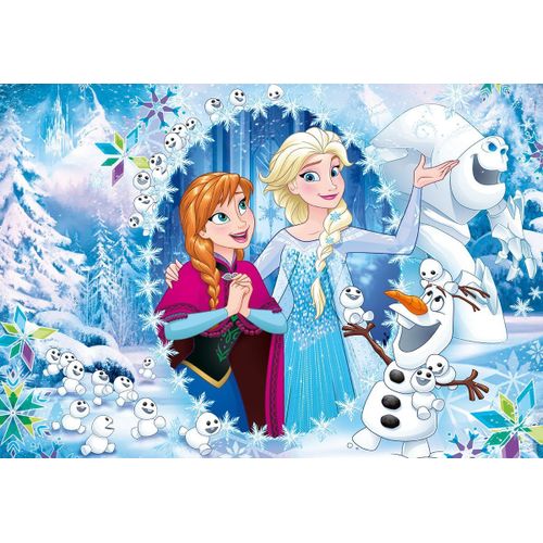 Puzzle Enfant Supercolor 104 Pièces - Frozen