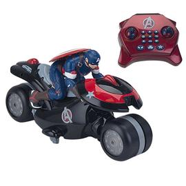Moto Captain America U-command 7894 Giochi Preziosi Voiture Radiocommandée 30,5 cm 