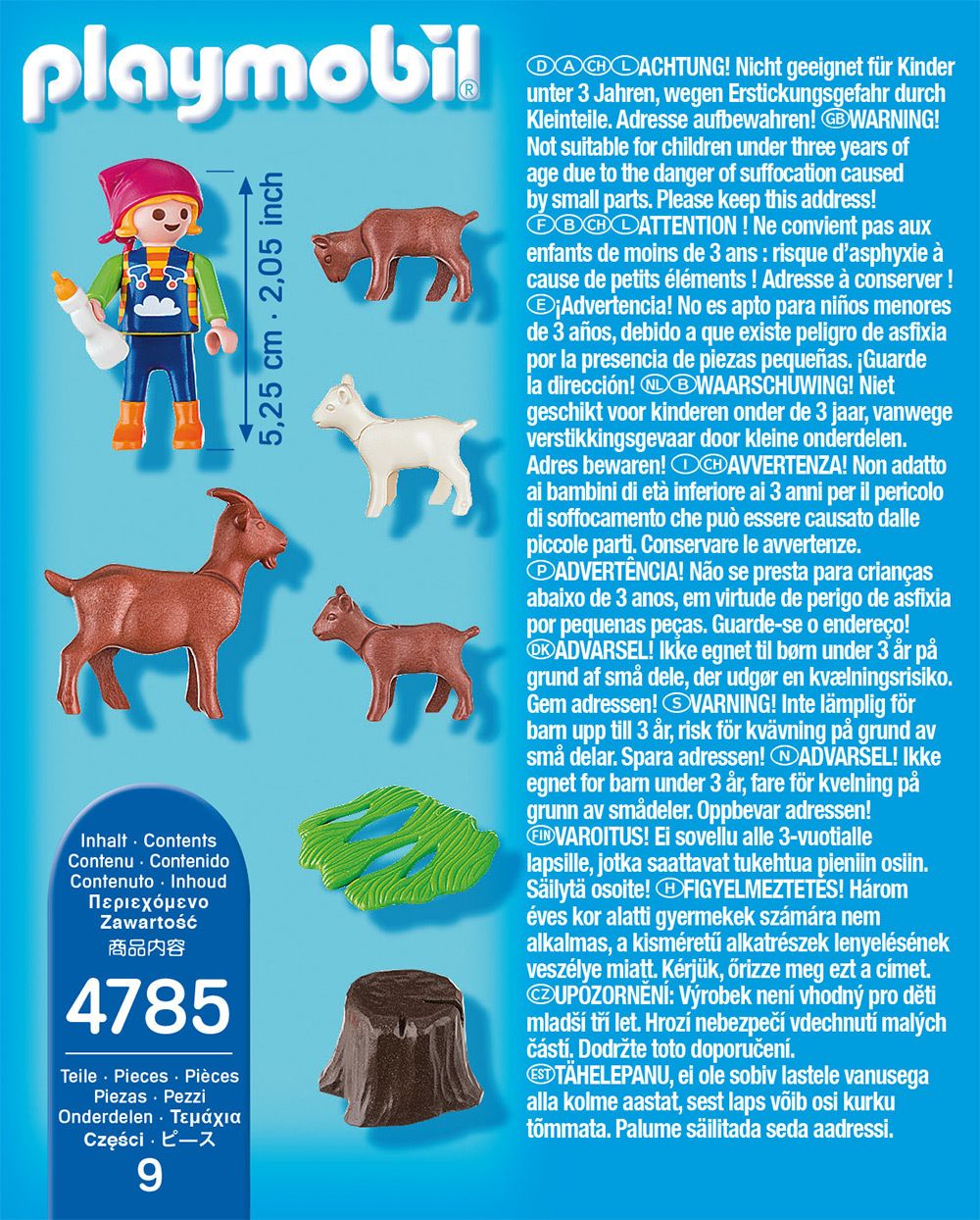 4785 - Playmobil Special Plus - Enfant Avec Ch�vres - 3