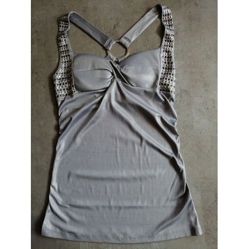 Top Gris Taille M/L Luc Collection