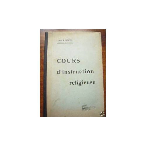 Cours D'instruction Religieuse