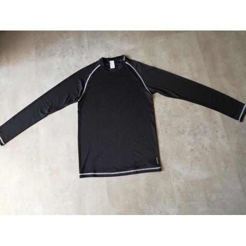 Top Manches Longues Noir Taille L Btwin