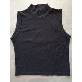 Top Noir Brillant Taille 2 Pimkie