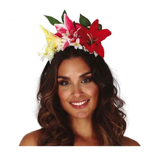 Diad?Me Avec Orchid?Es Multicouleur (Taille Unique Femme)