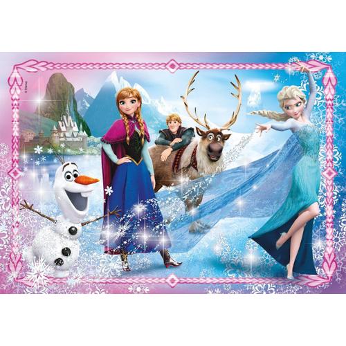 Puzzle Enfant Puzzle Jewels 104 Pièces - Frozen