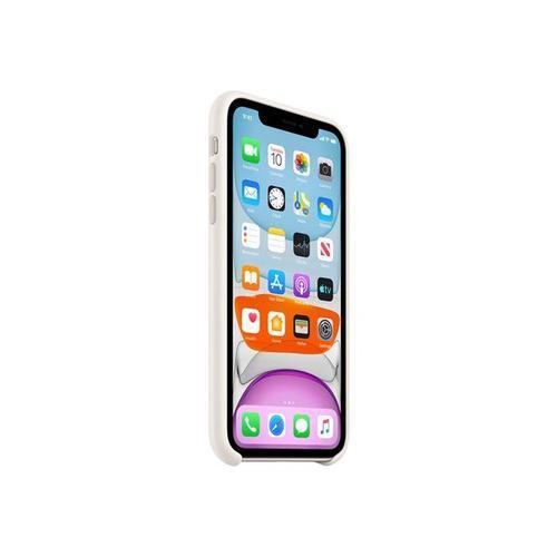 Apple - Coque De Protection Pour Téléphone Portable - Silicone - Blanc - Pour Iphone 11