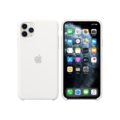Apple - Coque De Protection Pour Téléphone Portable - Silicone - Blanc - Pour Iphone 11 Pro Max