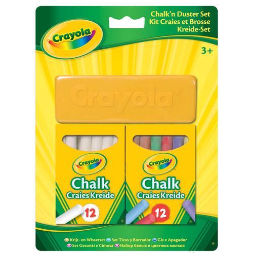 Crayola Kit Craies Et Brosse