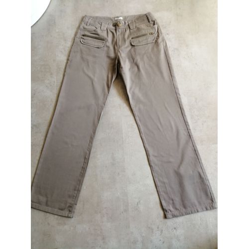 Pantalon Marron Clair Taille 40 La Redoute