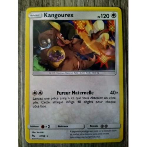 Carte Pokémon Française Rare 47 /68 Kangourex Destinées Occultes