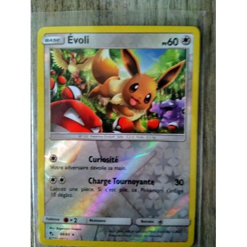 Carte Pokémon Française Rare Reverse 48/68 Evoli Destinées Occultes