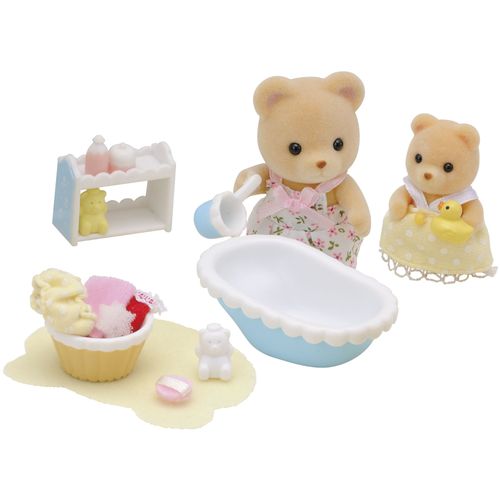 Epoch D'enfance Sylvanian Families - Le Bain De Bébé Ours