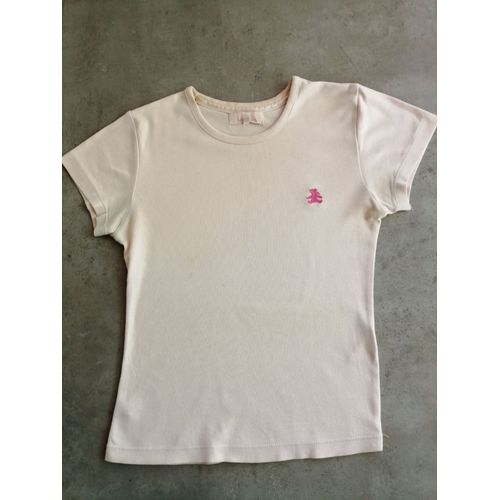 T-Shirt Rose Taille 1 Lulu Castagnette 