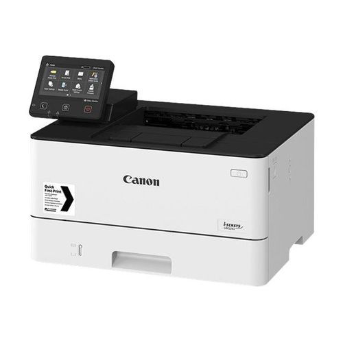 Canon i-SENSYS LBP228x - Imprimante - Noir et blanc - Recto-verso - laser - A4/Legal - 1200 x 1200 ppp - jusqu'à 38 ppm - capacité : 350 feuilles - USB 2.0, Gigabit LAN, Wi-Fi(n), hôte USB 2.0