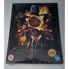 Avengers: Endgame - Steelbook 4k Ultra Hd Exclusif Zavvi - Édition Collector