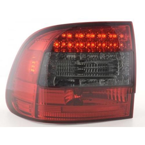 Led Feux Arrieres Pour Porsche Cayenne (Type 955) An 02-06, Rouge/Noir - - Annee: 2002 A 2006 - Couleur: Rouge /Noir