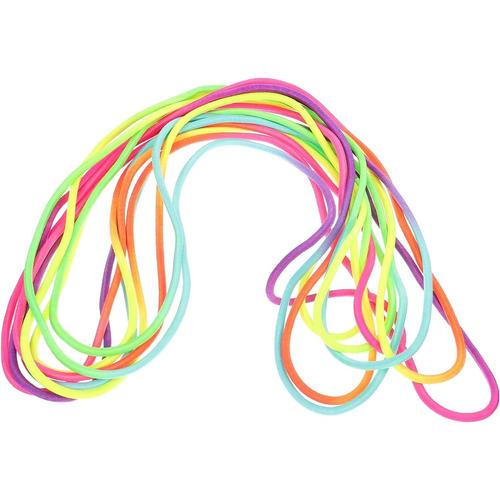 Multi Cordes À Sauter Chinoises Cordes À Sauter Élastiques Pour Aire De Jeux Corde Extensible Colorée Jeu De Fitness Élastique Sac De Friandises Pour Exercices En Plein Air Cadeaux De