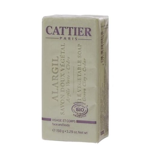 Cattier Savon Doux Vegetal Bio Alargil 150 G 