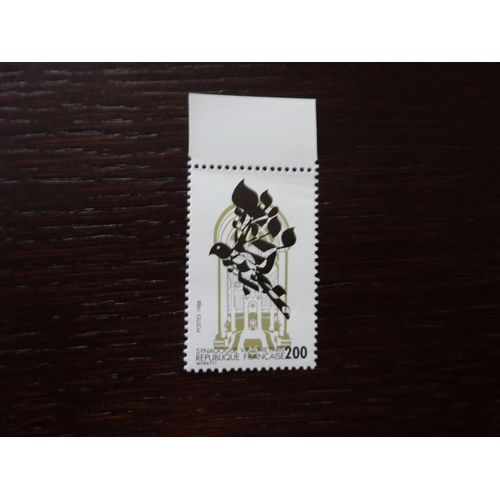 France Timbres 1988 La Grande Synagogue De La Rue De La Victoire À Paris