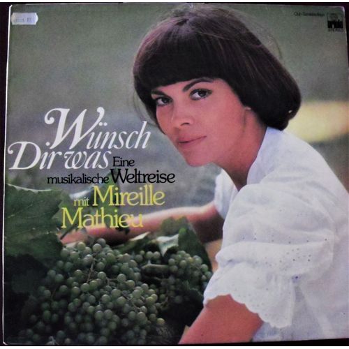 Mireille Mathieu Rare Lp Allemand Chanté En Allemand