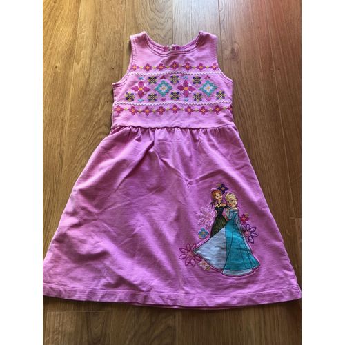 Robe Reine Des Neiges 7/8 Ans