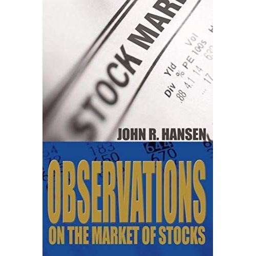 Observations On The Market Of Stocks