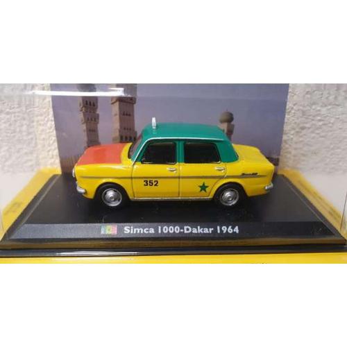 Simca 1000 Taxi De Dakar 1964 1/43 Serie Presse