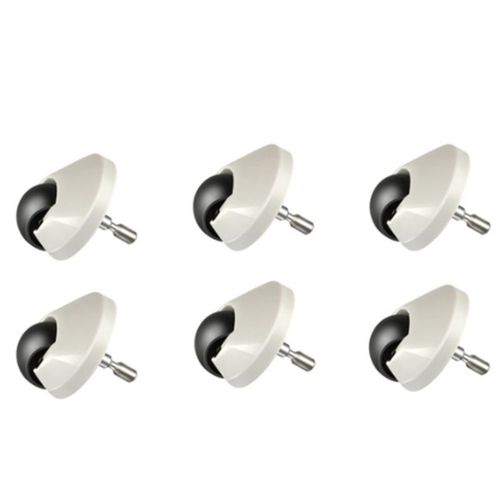 Roues avant pour aspirateur Xiaomi 1S 1C, Roborock S5 S50 S6 S60 S5Max S6Maxv, pièces de Robot, 6 pièces May06110030