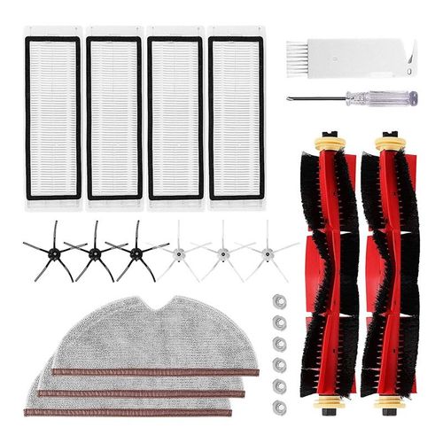 Accessoires pour aspirateur Xiaomi Roborock S50 S55 S6 Robo, Kits de tissus de vadrouille, filtres et pièces de rechange, May06101321