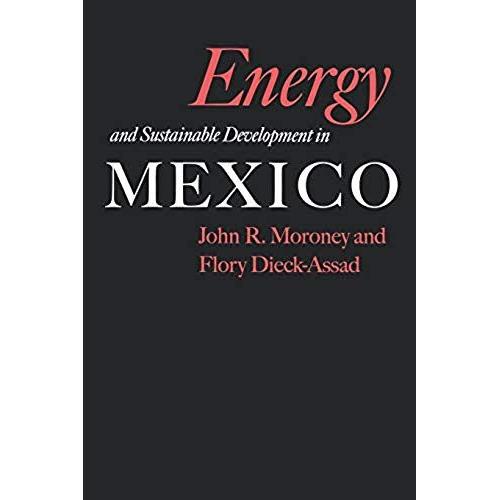 Energy And Sustainable Development In Mexico