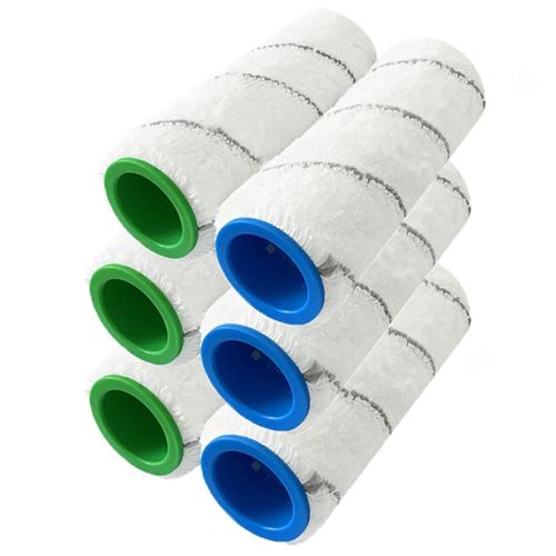 Rouleaux de remplacement multi surfaces Karcher FC, 3 paires, compatibles avec FC3 et FC5, accessoires pour nettoyeurs de sol durs May06104119