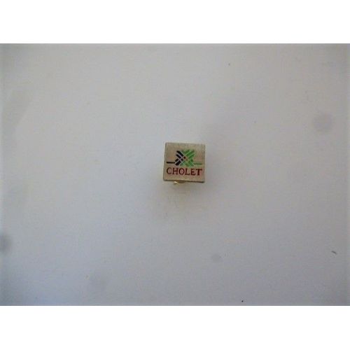 Pins Ville Cholet 49 Maine Et Loire / Logo / Base Argentée