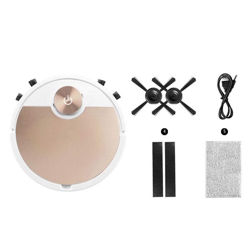 Aspirateur robot automatique avec chiffon/brosse de nettoyag... - 3