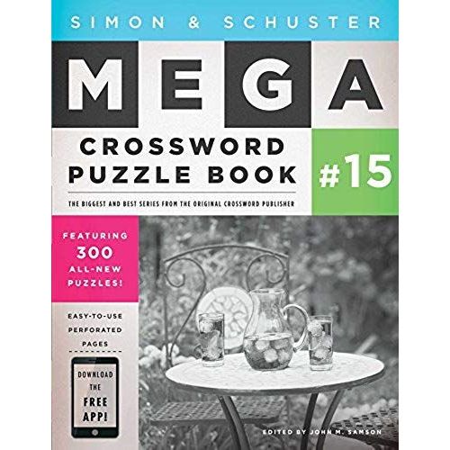 Simon & Schuster Mega Crossword Puzzle Book #15