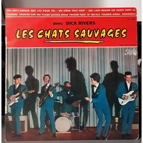 les chats sauvages avec dick rivers - Vinyle | Rakuten