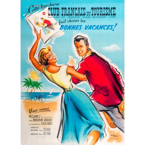 Affiche Club Français Du Tourisme
