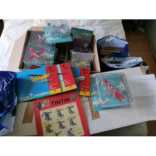 Collection Complète Les Avions De Tintin