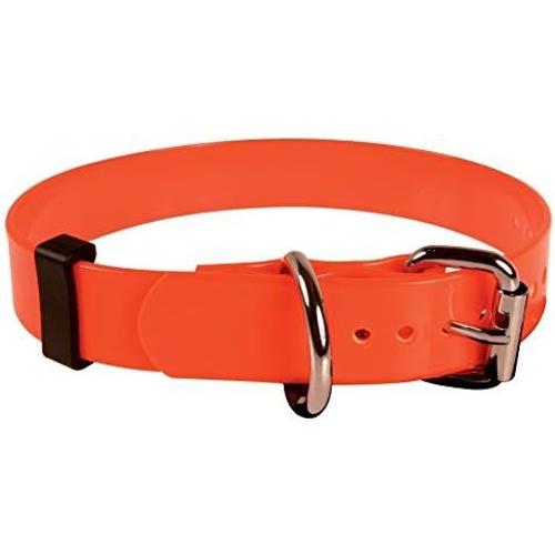 Orange Collier Chien Pvc Fluo 55 Cm Orange